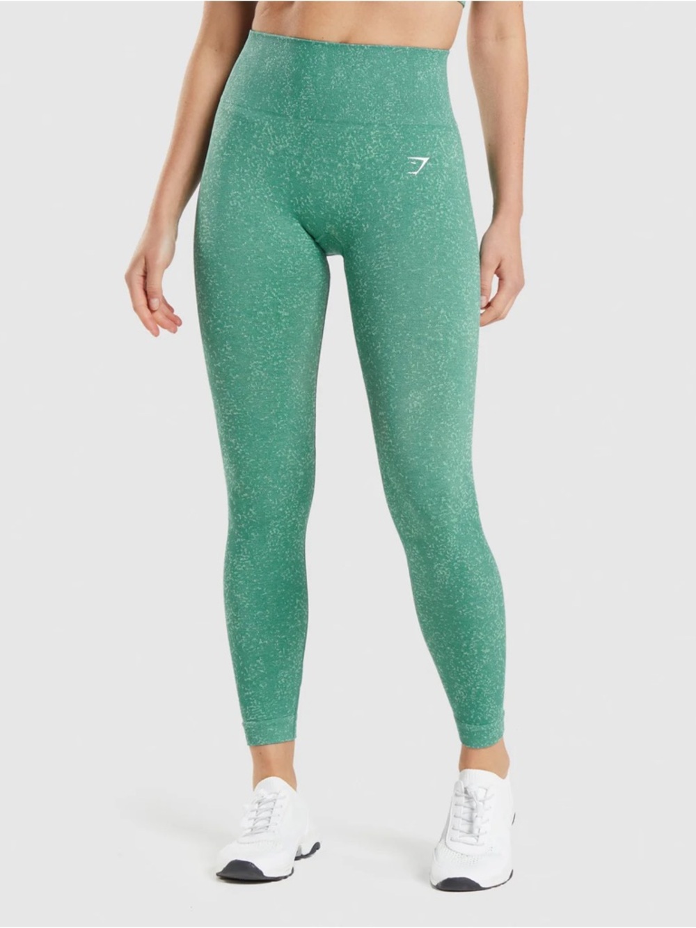 Gymshark Fleck x Whitney Green Patterned Leggings